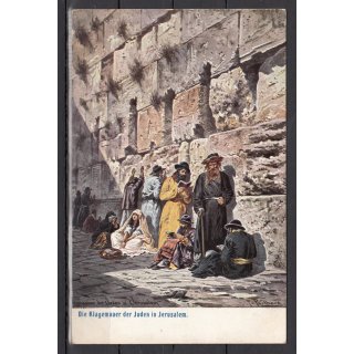 DAP Türkei 1909, Mich.-Nr.: AK Jerusalem/Klagemauer