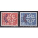 Schweiz 1959 : Mi.-Nr.:681+82 **