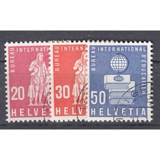Schweiz/Ämter BIE/IEB 1960 : Mi.-Nr.: 46-48 gestempelt