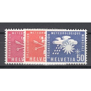 Schweiz/Ämter OMM/WMO 1960 : Mi.-Nr.: 7-9 **