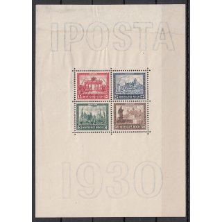 DR 1930, Mich.-Nr.: 446-449 Block 1 *