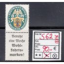 DR 1928 (MH 27), Mich.-Nr.: S 62 *