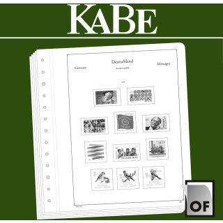 KABE Bi-Collect  Bund 1990-99 Vordrucke  gebraucht (Bleistiftnotiz)
