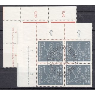 DDR 1956, Mich.-Nr.: 539+40 gest. DV 4er-block