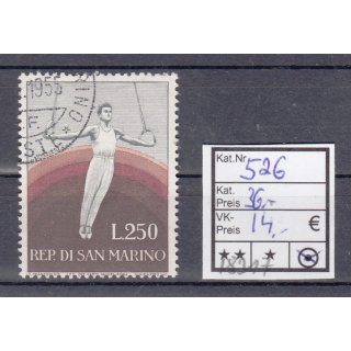 San Marino 1955, Mich.-Nr.: 526 gestempelt