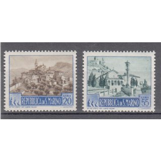 San Marino 1950, Mich.-Nr.: 440+41 **