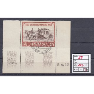 Saarland 1950 Mi. Nr. 291 Br gestempelt
