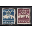 Danzig 1937 Mi.Nr. 267+68 *