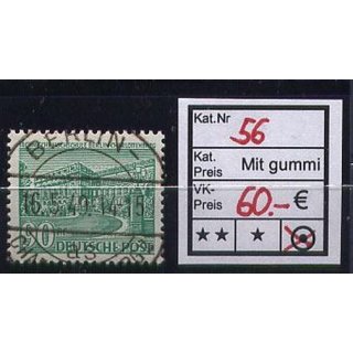 Berlin 1949, Mich.-Nr.: 56 LUXUS Voll-Stempel geprüft