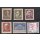 SBZ  1945 Mi.-Nr.:107-11 A ** Einzelmarken aus Block 3 B geprüft