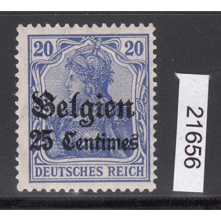 Belgien 1914, Mi.-Nr. 4 II *  geprüft
