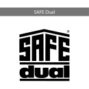 SAFE Garant (732) 30 Blatt schwarz gebraucht  (2er Teilung/Briefe )