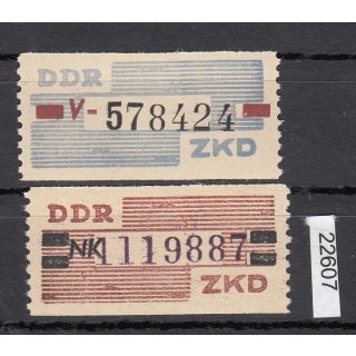 DDR Dienst B 1959, Mich.-Nr.: B 28+29 **