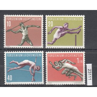 Liechtenstein 1956 : Mi.-Nr.:342-45 **