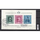 Liechtenstein 1949 : Mi.-Nr.:Block 5 gestempelt bitte lesen