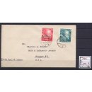 Bund 1949, Mich.-Nr.: 111+12 Erstagsbrief  Brief