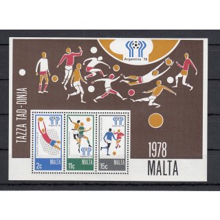 Malta 1978, Mich.-Nr.: Block 5 **