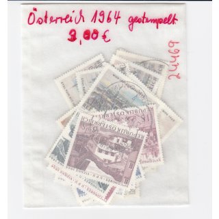 Österreich 1964 Mich.-Nr.: Komplett gestempelt