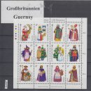 GB-Guernsey 1985, Mich.-Nr.: 340-51 ** Kleinbogen