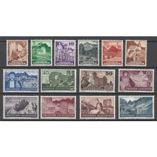 Liechtenstein 1937 : Mi.-Nr.:156-69 **