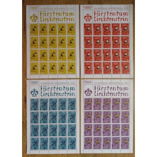Liechtenstein 1971 : Mi.-Nr.:551-54 ** Bogen