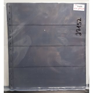 SAFE Garant (734) 10 Blätter schwarz gebraucht  (4er Teilung )