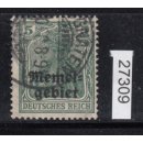 Memel 1920 Mi.  Nr. 1 b gestempelt/ geprüft