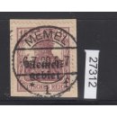 Memel 1920 Mi.  Nr. 3 a gestempelt/ geprüft