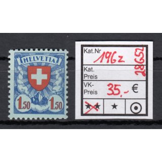 Schweiz 1924 : Mi.-Nr.:196 z **