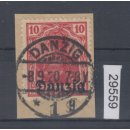 Danzig 1920 Mi.  Nr. 2 a  gestempelt  geprüft Befund