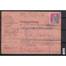 DR 1941, Mich.-Nr.: 795  MeF  Postanweisung Leitmeritz...