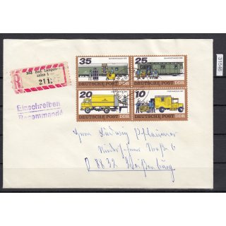 DDR 1978, Mich.-Nr.: 2299-2302 gestempelt zusammendruck Brief