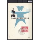 Saarland 1957 Mi. Nr. 447 MK  (OPD)  Maximumkarte  Ersttag