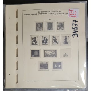 Schaubeck Bund 1970-1988 Vordrucke für Klemmbinder  gebraucht  bitte Lesen