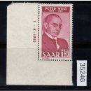 Saarland 1950 Mi. Nr. 290 Br **   (Druckdatum)