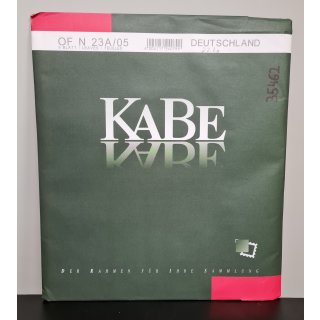 KABE  Bund 2005   Vordrucke mit Klemmtaschen Neuwertig