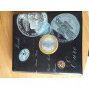 Safe Sammelalbum mit Optima Vordrucken für Deutsche 2 Euro Münzen von A - J, Neu