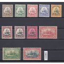 Kolonien Dt. Ostafrika 1905, Mich.-Nr.: 30-39 *