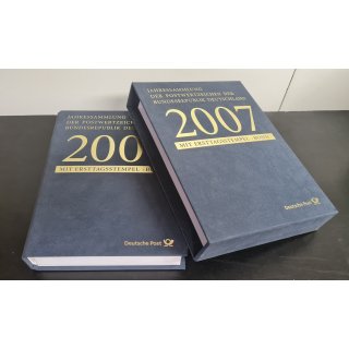 Bund 2007, Mich.-Nr.:  Jahressammlung gestempelt Komplett