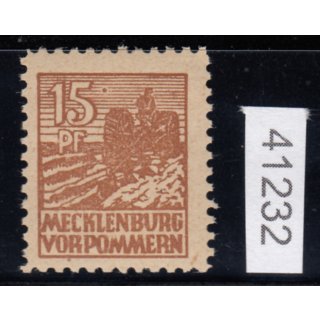 SBZ  1945 Mi.-Nr.:  37 za ** gepr.