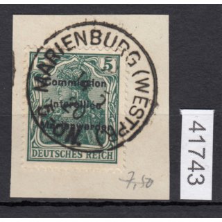 Abstimmung. Marienwerder 1920, Mi.-Nr. 15 gestempelt