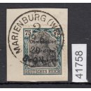Abstimmung. Marienwerder 1920, Mi.-Nr. 18 gestempelt