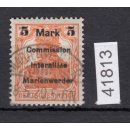 Abstimmung. Marienwerder 1920, Mi.-Nr. 25 B I a...