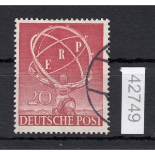 Berlin 1950, Mich.-Nr.: 71 Y  gestempelt   Stempel nicht Prüfbar   Befund