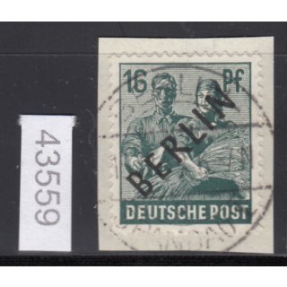 Berlin 1948, Mich.-Nr.:  7 LUXUS Voll-Stempel geprüft   Berlin Spandau