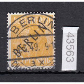 Berlin 1948, Mich.-Nr.: 10 LUXUS Voll-Stempel geprüft  Berlin Charlottenburg