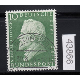 Bund 1958, Mich.-Nr.: 293 LUXUS Gestempelt + gummi   Berlin Charlottenburg