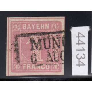 AD Bayern 1850, Mich.-Nr.: 3 I a gestempelt  geprüft