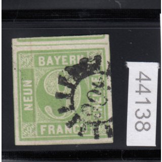 AD Bayern 1850, Mich.-Nr.: 5 c III   gestempelt  geprüft  #1