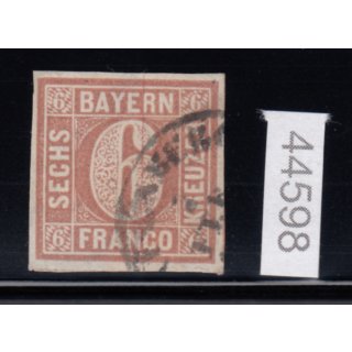 AD Bayern 1849, Mich.-Nr.: 4 I   gestempelt geprüft  Befund